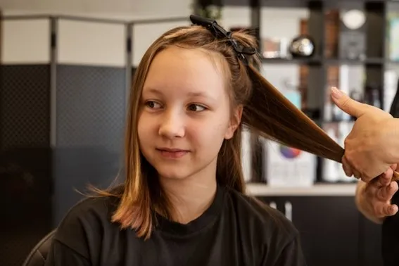 Corte de Cabelo Feminino para Crianças na Corte Kids Corte de Cabelo Feminino para Crianças na Corte Kids