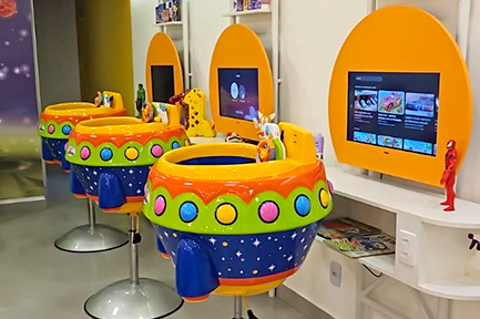 Equipe e Fachada Corte Kids Vila Mariana